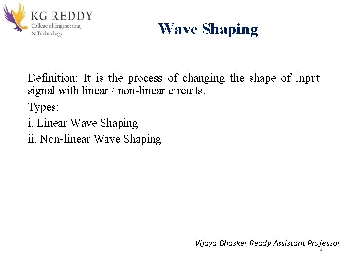 PULSE AND DIGITAL CIRCUITS IIB Tech IISemECE Vijaya