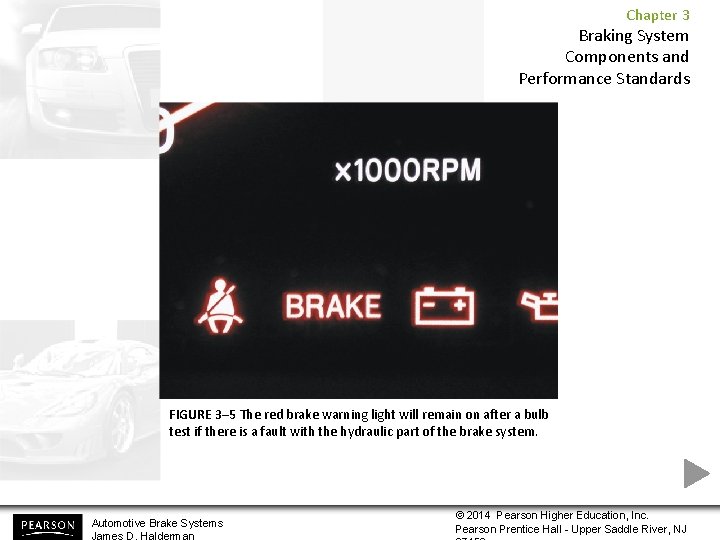 Chapter 3 Braking System Components and Performance Standards FIGURE 3– 5 The red brake Chapter 3 Braking System Components and Performance Standards FIGURE 3– 5 The red brake