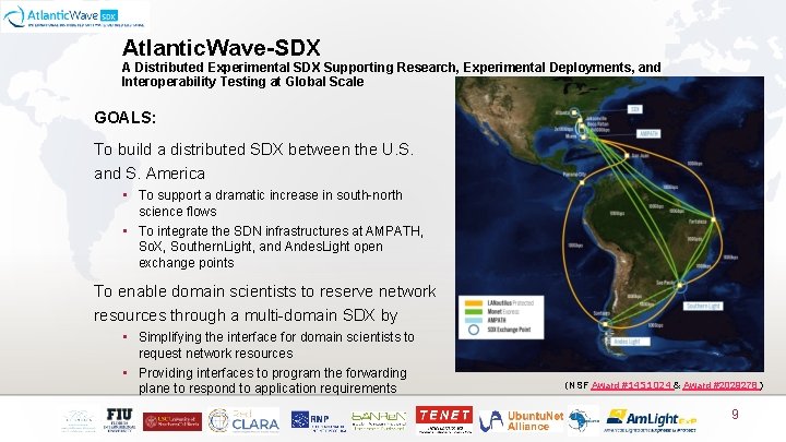 Atlantic. Wave-SDX A Distributed Experimental SDX Supporting Research, Experimental Deployments, and Interoperability Testing at