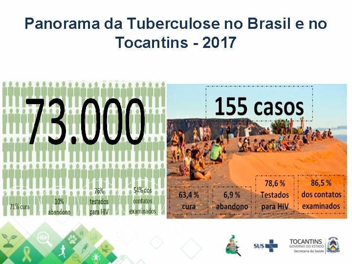 Panorama da Tuberculose no Brasil e no Tocantins - 2017 