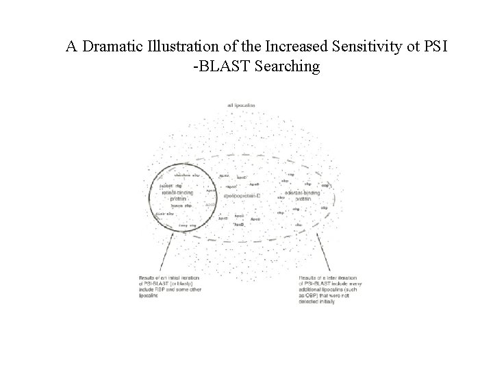 A Dramatic Illustration of the Increased Sensitivity ot PSI -BLAST Searching 