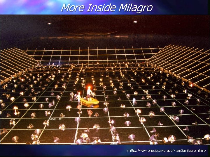 More Inside Milagro <http: //www. physics. nyu. edu/~am 3/milagro. html> 