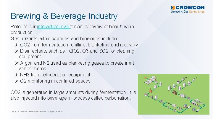 Brewing & Beverage Industry Refer to our interactive map for an overview of beer