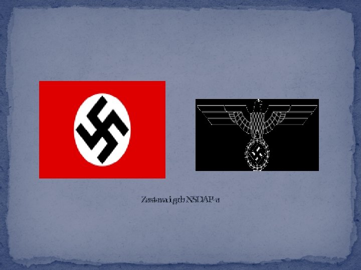 Zastava i grb NSDAP-a 