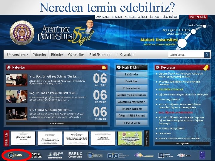Nereden temin edebiliriz? 