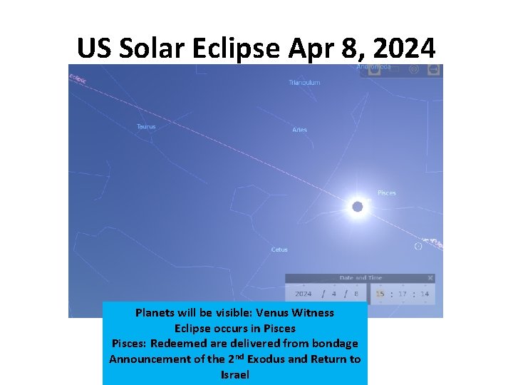 US Solar Eclipse Apr 8, 2024 Planets will be visible: Venus Witness Eclipse occurs