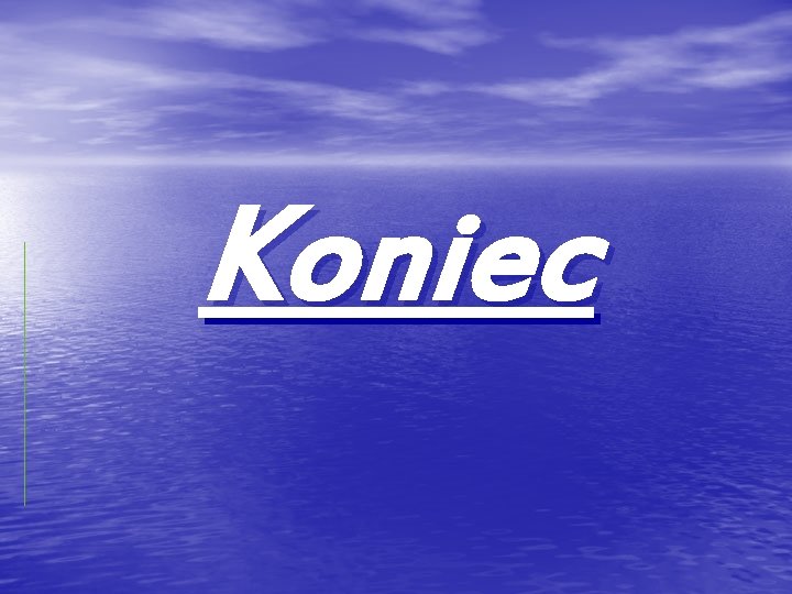 Koniec 