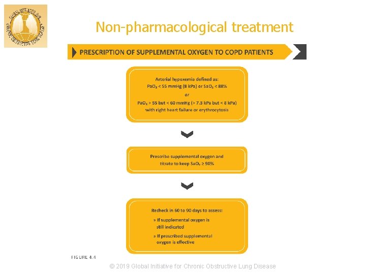 Non-pharmacological treatment © 2017 Global Initiative for Chronic Obstructive Lung Disease © 2019 Global
