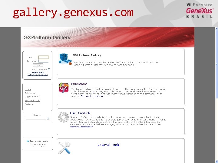 gallery. genexus. com 