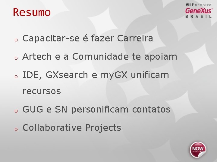 Resumo o Capacitar-se é fazer Carreira o Artech e a Comunidade te apoiam o