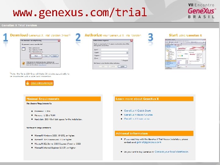 www. genexus. com/trial 