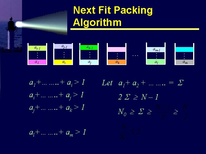 Bin Packing 1 D These slides on 1