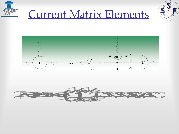 Current Matrix Elements 