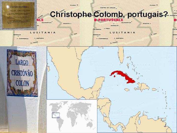 Christophe Colomb, portugais? 