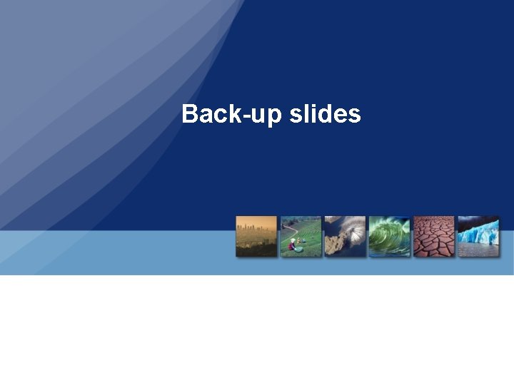 Back-up slides 