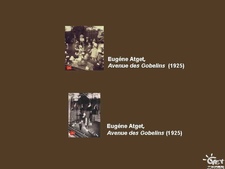Eugéne Atget, Avenue des Gobelins (1925) 