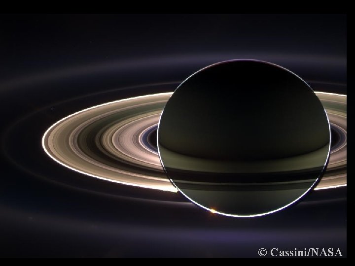 Unser Platz im Universum © Cassini/NASA 