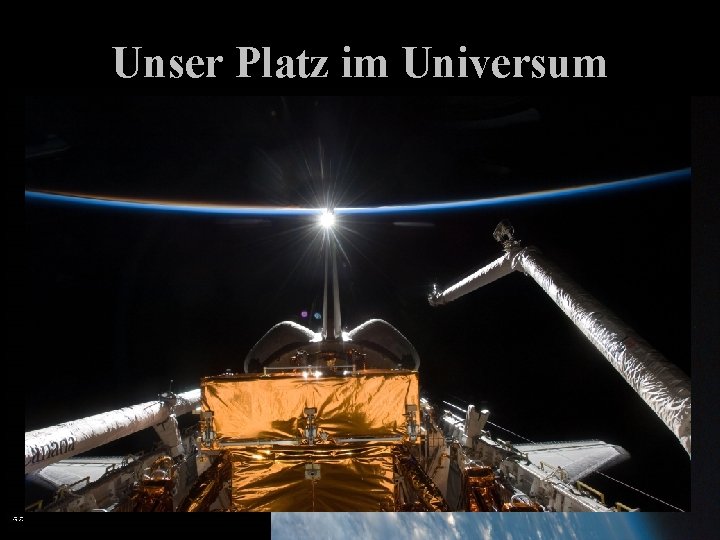 Unser Platz im Universum 