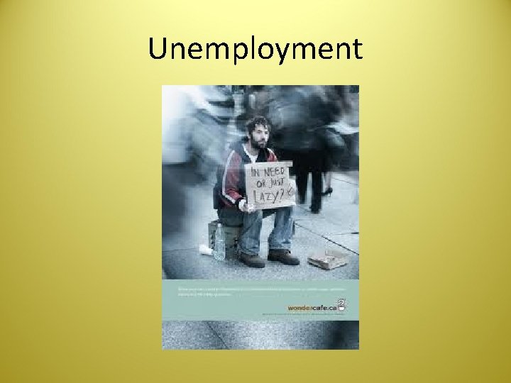 Unemployment 