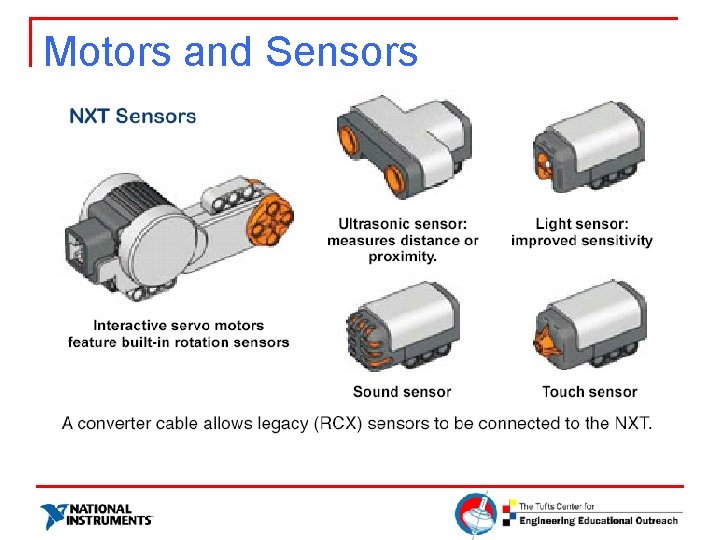 Motors and Sensors 