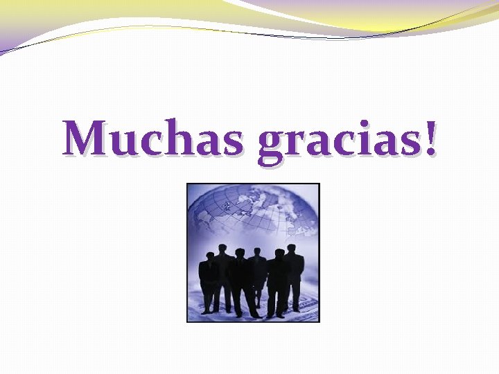 Muchas gracias! 