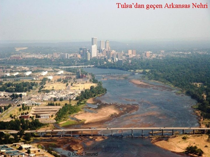 Tulsa’dan geçen Arkansas Nehri 42 