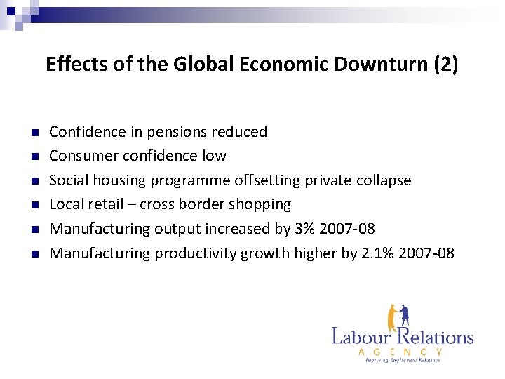 Effects of the Global Economic Downturn (2) n n n Confidence in pensions reduced