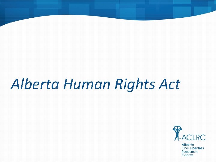 Alberta Human Rights Act 