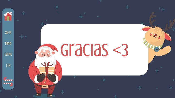 GIFTS TRAD EVENT LTR Gracias <3 