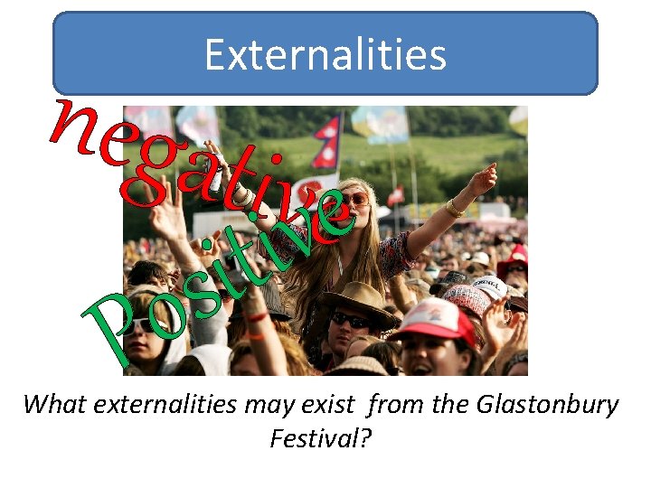 Externalities nega tivvee i t i s o P What externalities may exist from Externalities nega tivvee i t i s o P What externalities may exist from