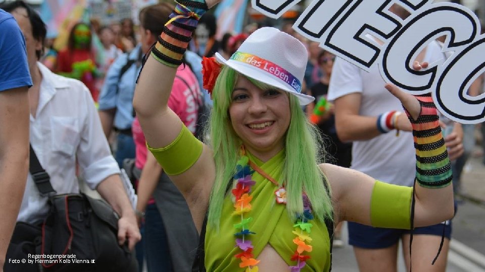 Regenbogenparade Foto © by Hermann Kolb Vienna. at 
