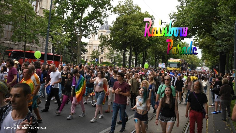 Regenbogenparade Foto © by Hermann Kolb Vienna. at 