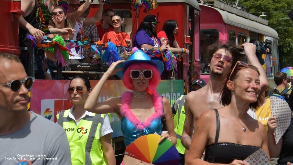 Regenbogenparade Foto © by Hermann Kolb Vienna. at 