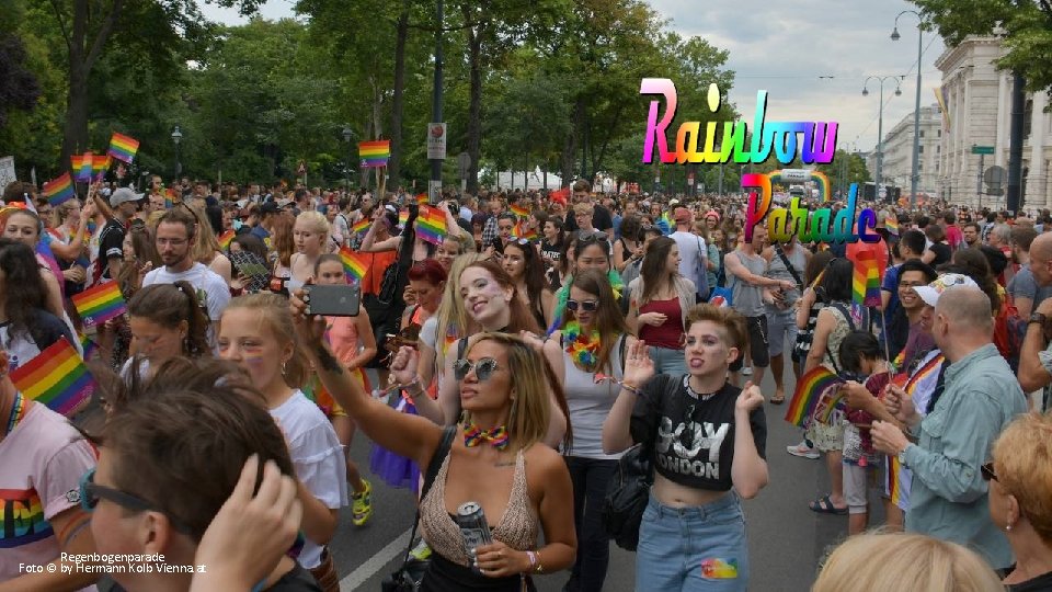 Regenbogenparade Foto © by Hermann Kolb Vienna. at 