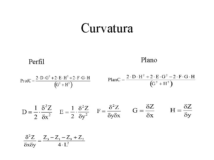 Curvatura Perfil Plano 