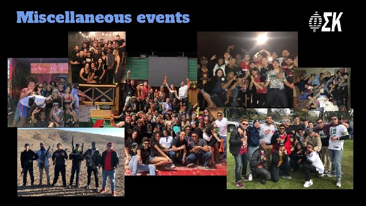 Miscellaneous events 