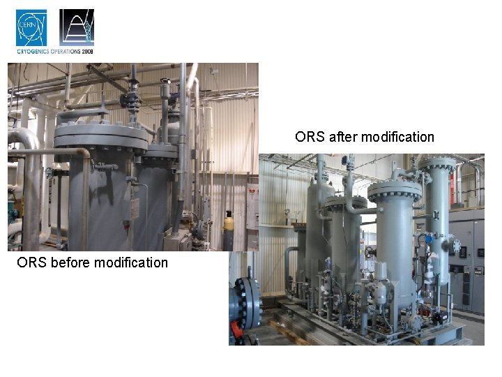 ORS after modification ORS before modification 