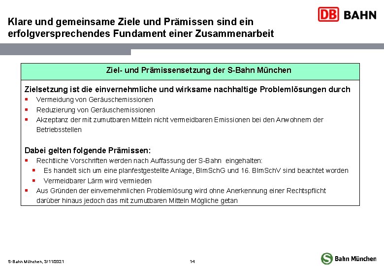 Klare und gemeinsame Ziele und Prämissen sind ein erfolgversprechendes Fundament einer Zusammenarbeit Ziel- und