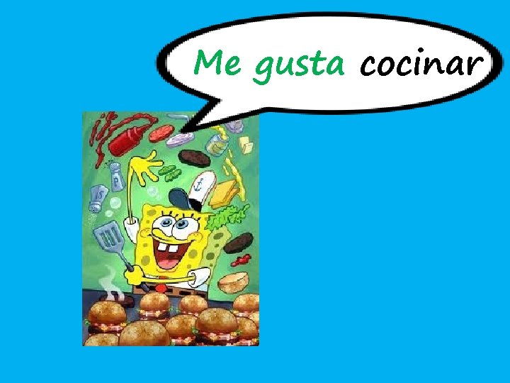 Me gusta cocinar 