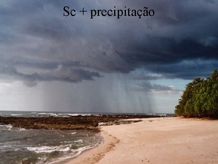 Sc + precipitação 