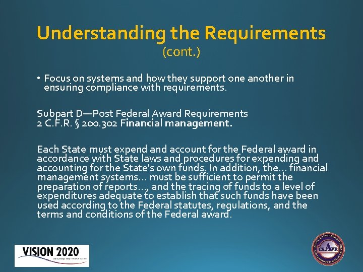 Understanding the Requirements (cont. ) • Focus on systems and how they support one Understanding the Requirements (cont. ) • Focus on systems and how they support one