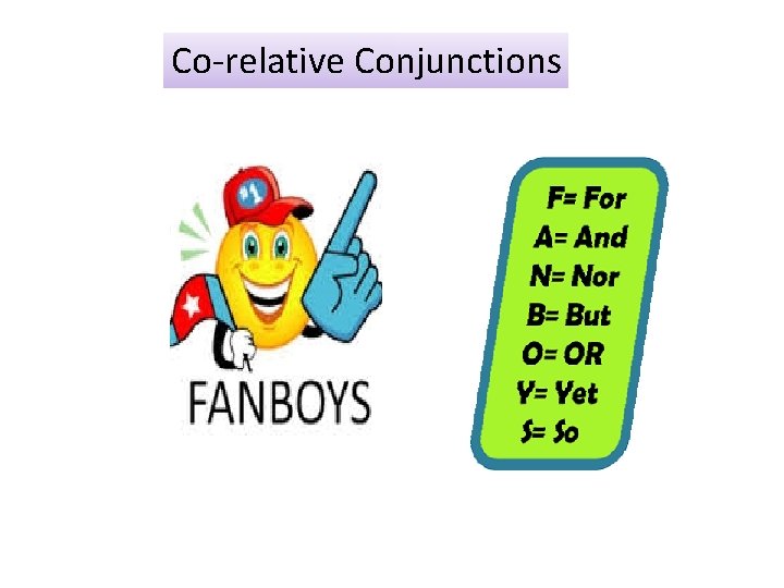 Co-relative Conjunctions 