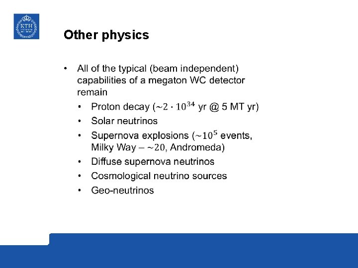 Other physics 