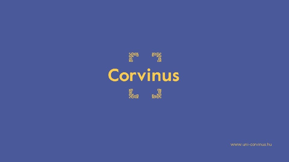 www. uni-corvinus. hu 