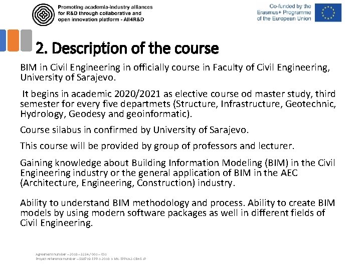 1 General information about course BIM in Civil