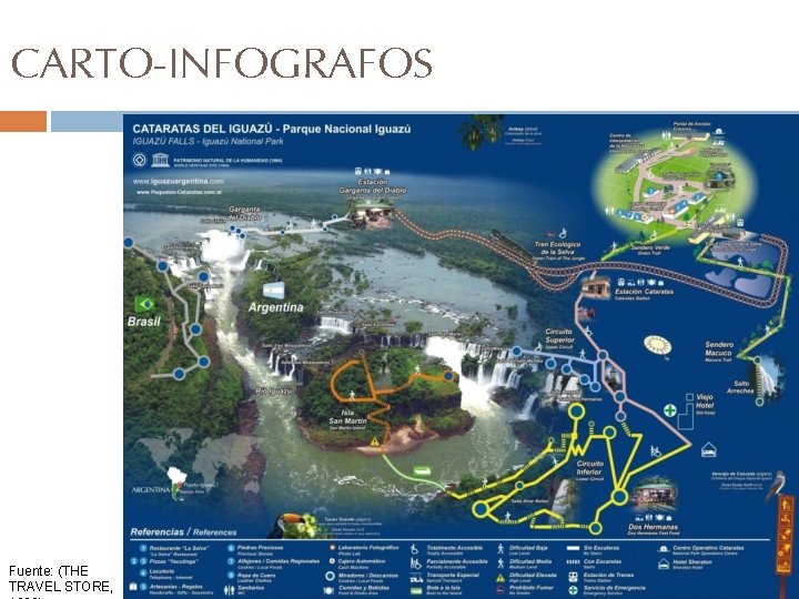 CARTO-INFOGRAFOS Fuente: (THE TRAVEL STORE, 