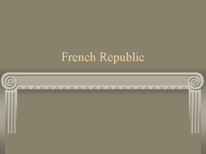 French Republic 