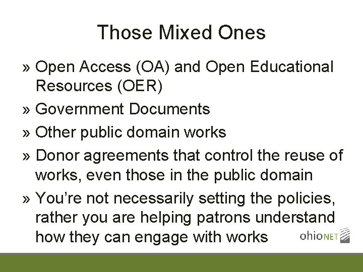Those Mixed Ones » Open Access (OA) and Open Educational Resources (OER) » Government