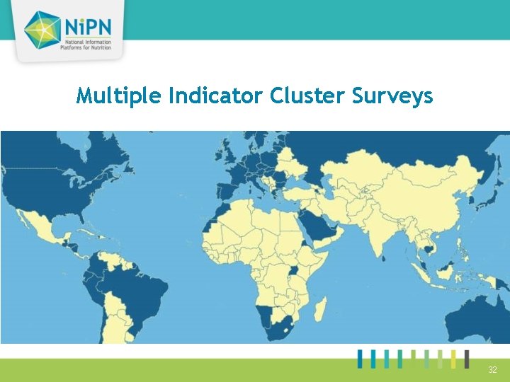 Multiple Indicator Cluster Surveys 32 