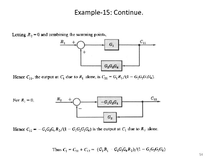 Example-15: Continue. 54 Example-15: Continue. 54